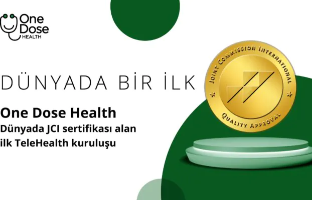 Dünyada JCI Sertifikası Alan İlk TeleHealth Kuruluşu Olduk!